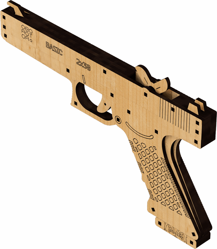 Резинкострел Glock